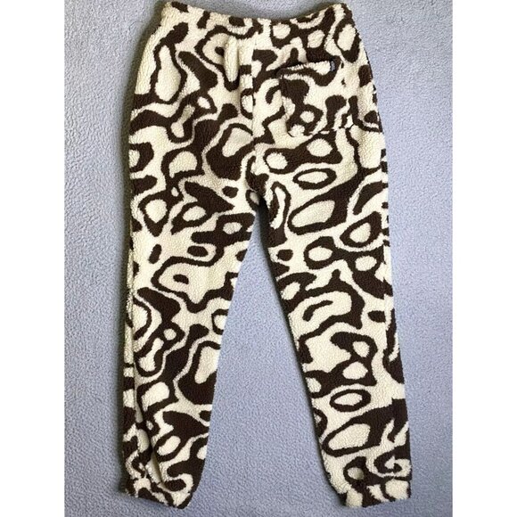 Parks Project Jogger Yellowstone Geyser High Pile Fleece Adult Sz M Brown NWOT - Picture 3 of 8